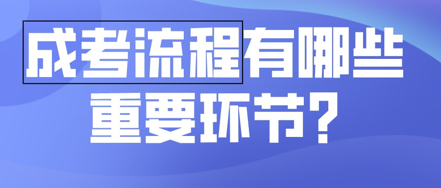 22年陕西成考流程有哪些重要环节?